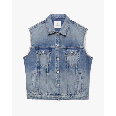 Anine Bing Rory Vest Denim