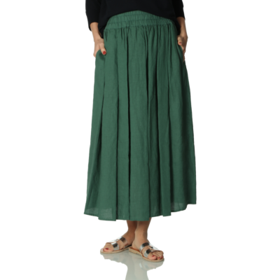 Aspesi A-lijn rok timo groen