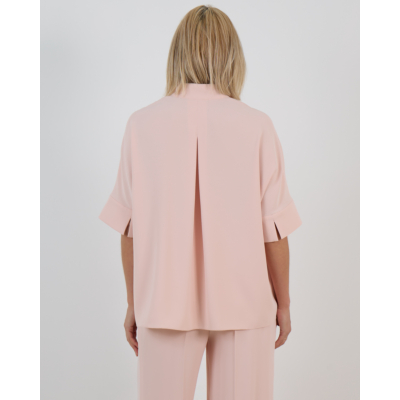 Natan Emma Korte Mouw Blouse Roze