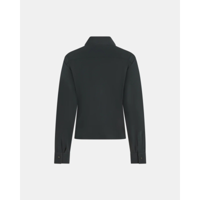 Penn&Ink Blouse Lange Mouw Donker Grijs