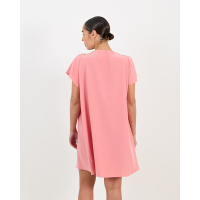 Joseph Anika satin twill jurk blush