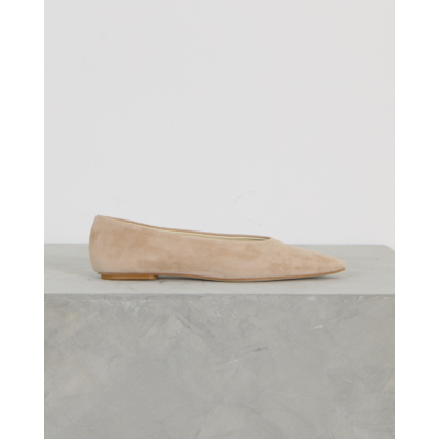 Odare Bilbao Suède Ballerina's Taupe