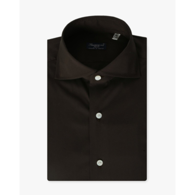 Finamore 1925 Shirt Tabac