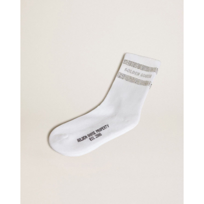 Golden Goose Sokken White/Crystal