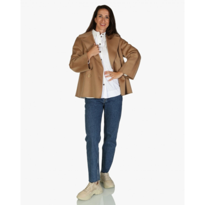 'S Max Mara  mantel kort 006 camel