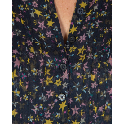 Zadig & Voltaire Rapidy Crinkle jurk print