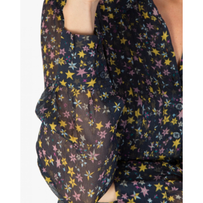 Zadig & Voltaire Rapidy Crinkle jurk print