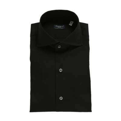 Finamore 1925 shirt zwart