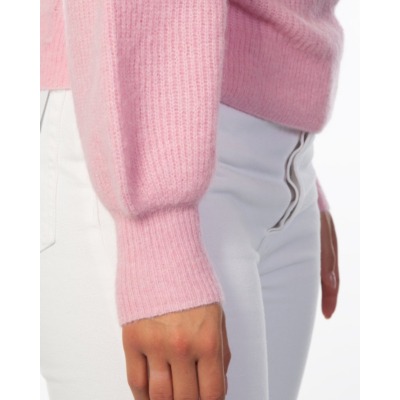 Ganni Wollen trui roze