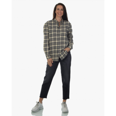 Aspesi Blouse geruite print