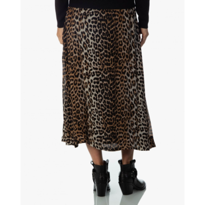 Ganni Print Georgette skirt