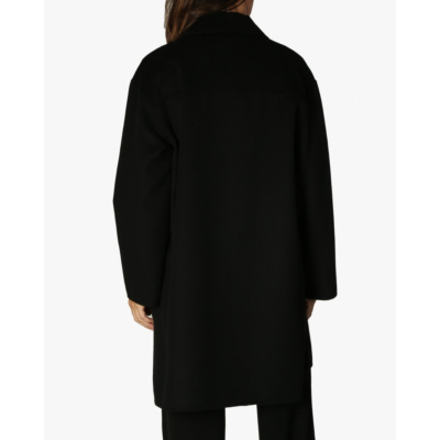 Max Mara Studio  mantel lang 007 black