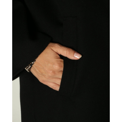 Max Mara Studio  mantel lang 007 black