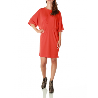 Malene Birger Hannii jurk lange mouw rood