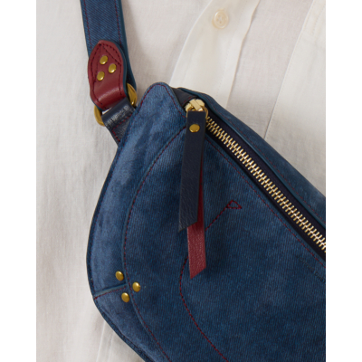 Jerome Dreyfuss Lino Banana Bag Jeans