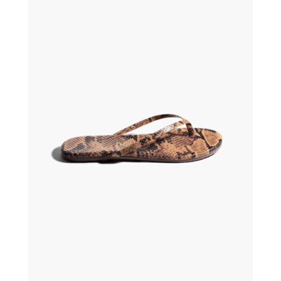 Tkees Lily Vegan Animal Flip Flop Coco Snake
