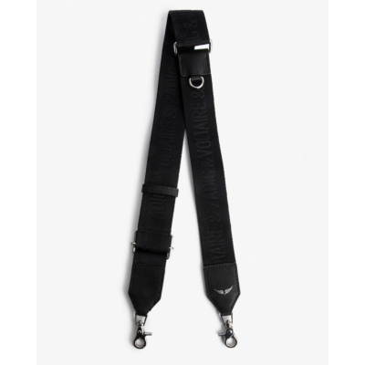 Zadig & Voltaire Zadig Shoulder Strap Black