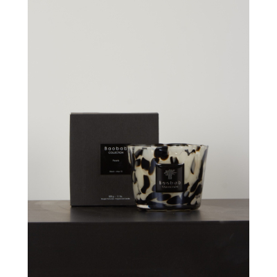 Baobab Collection Geurkaars Pearls Black Max10
