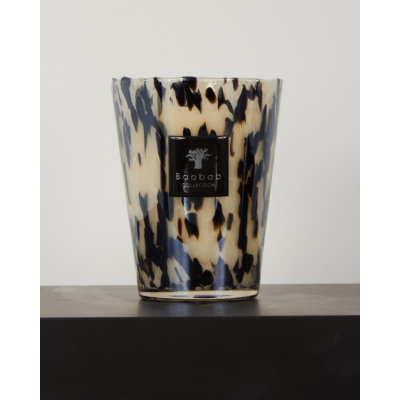 Baobab Collection Geurkaars Pearls Black Max24