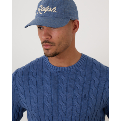 Ralph Lauren Auth BBall Hat Blue