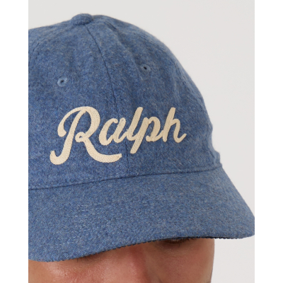 Ralph Lauren Auth BBall Hat Blue