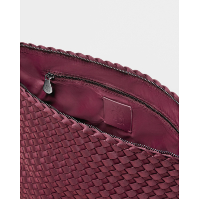 Naghedi Portofino Large Cosmetic Pouch Bordeaux