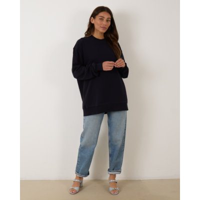 Rijp Harper Oversized Sweater Navy