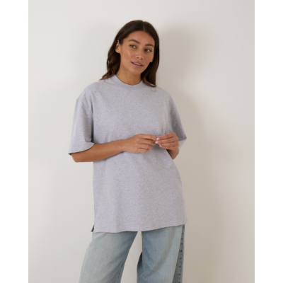 Rijp George Oversized Tee Grijs
