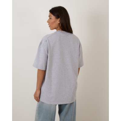 Rijp George Oversized Tee Grijs