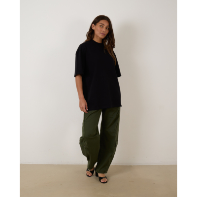 Rijp George Oversized Tee Black