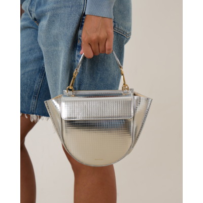 Wandler Hortensia Bag Mini Disco Silver