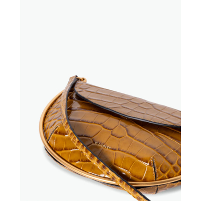 Wandler Kate Mini Bag Crossbody Saddle Croco