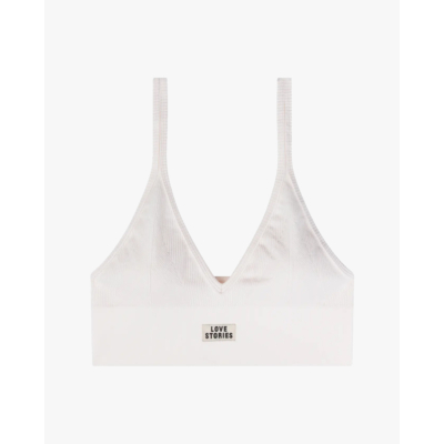 Love Stories Posey Bralet Off White