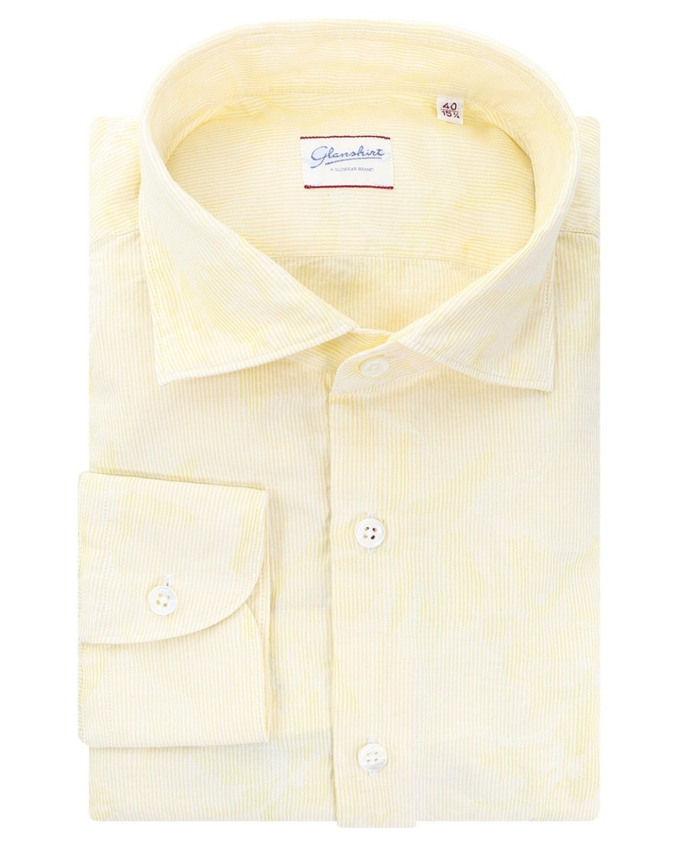 Ween casual shirt geel