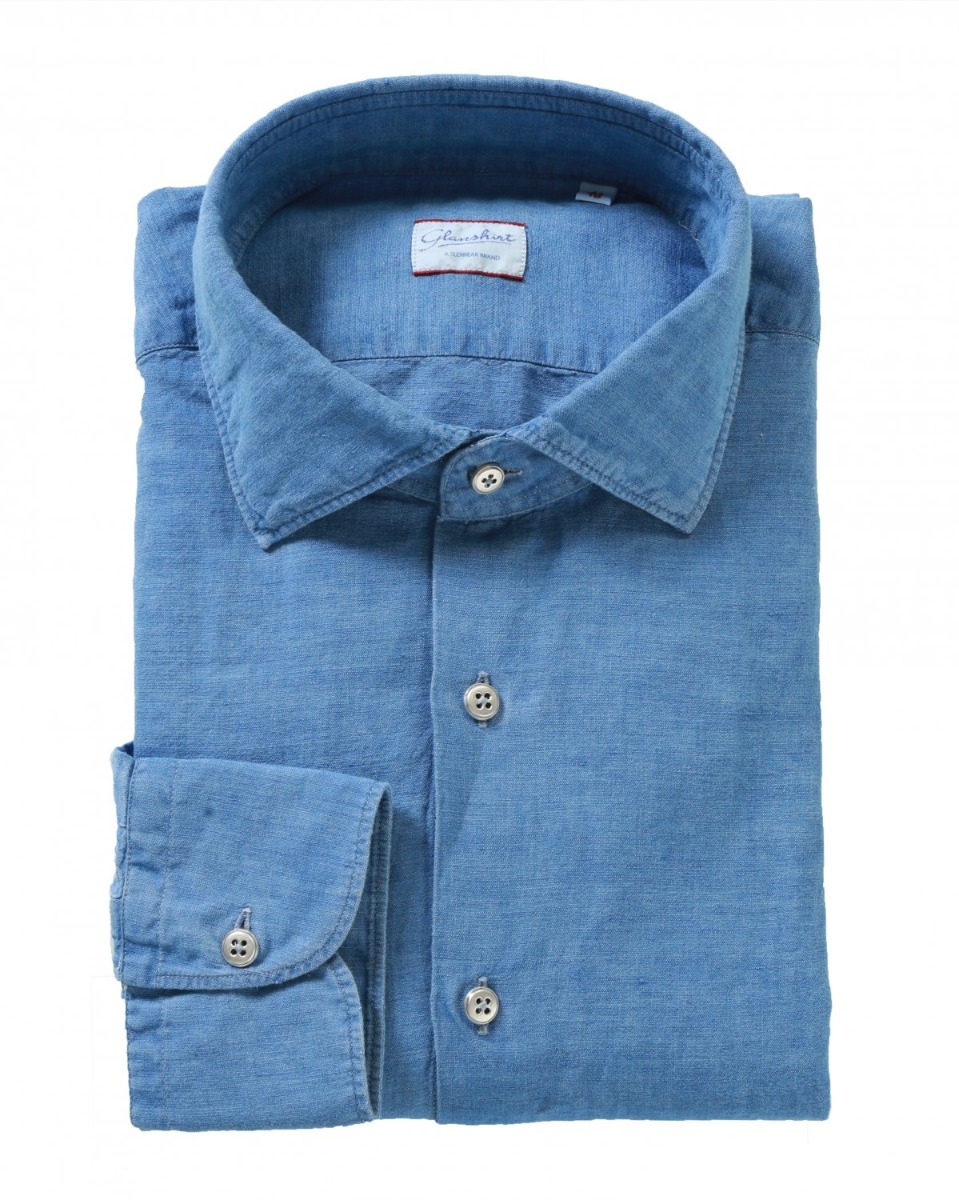 Shirt jeans blauw
