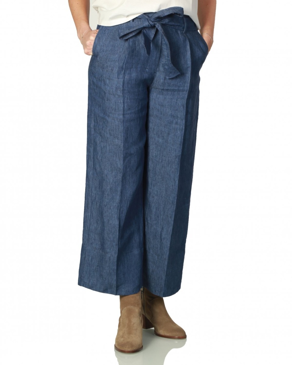 Broek jeans blauw