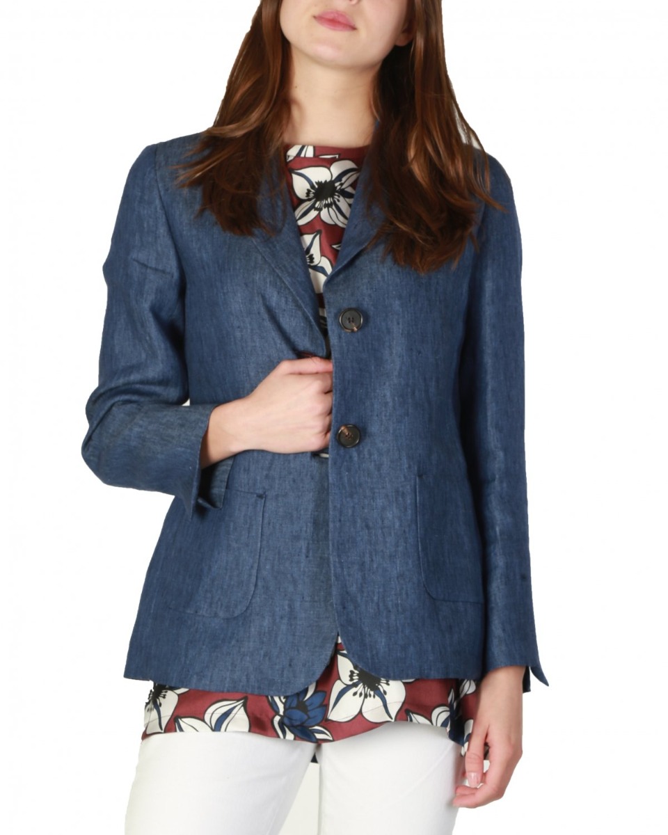 blazer jeans blauw