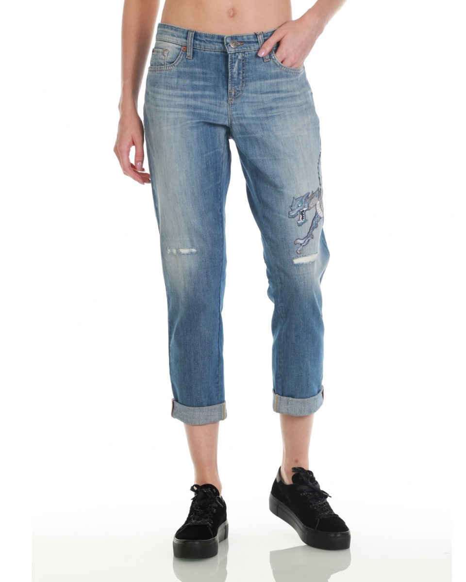 Jeans blauw